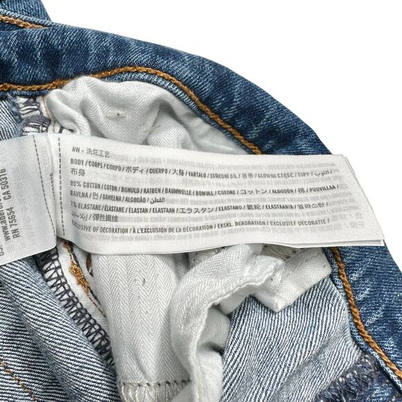 A&F | Women | The Ankle Straight Ultra High Rise Curve Love Denim Jeans | Sz 31 - Picture 9 of 16